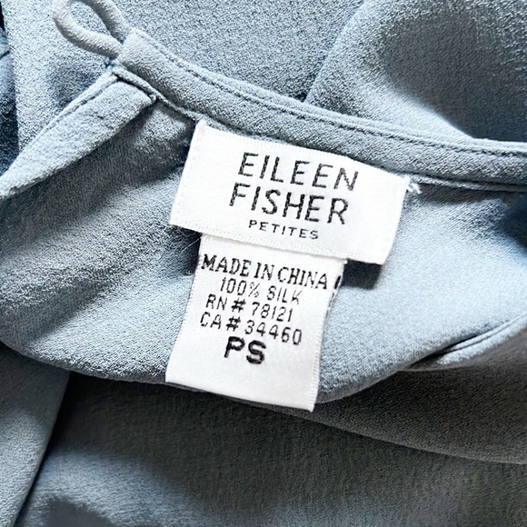 Eileen Fisher Silk MIDI Dress - Picture 5 of 12